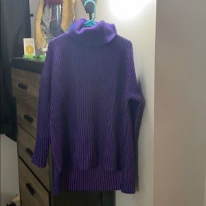 Warm sweater tunic